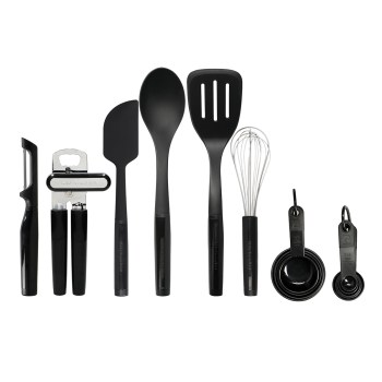 KitchenAid zestaw narzędzi kuchennych 15-cz. Onyx Black