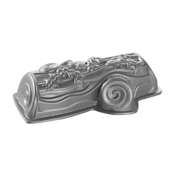 forma do pieczenia, forma w kształcie kawałka drewna, forma do pieczenia kawałek drewna, forma Yule Log, forma Nordic Ware 86448, forma do babki z aluminium, forma aluminiowa do pieczenia 