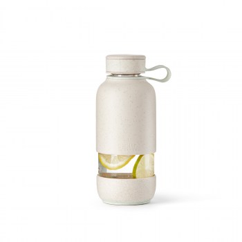 szklana butelka na wodę, butelka na wodę, butelka szklana do wody, butelka szklana wielorazowa, butelka ekologiczna, butelka na wodę bez BPA, butelka BPA FREE, 0302018V19M017 butelka Lekue ORGANIC
