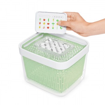 pojemnik greensaver, pojemnik green saver, pojemnik do oxo, pojemnik do lodówki, pojemnik do przechowywania warzyw, pojemnik z filtrem węglowym, pojemnik na owoce i warzywa