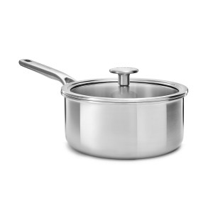 rondel KitchenAid, akcesoria KitchenAid, rondle KitchenAid, rondel z pokrywką stal nierdzewna KitchenAid, rondel stal nierdzewna, rondel ze stali nierdzewnej, Multi-Ply Stainless Steel KitchenAid, rondel 3-warstwowy, importer KitchenAid, wyłączny przedst