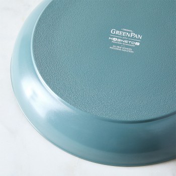 patelnia ceramiczna 28cm, patelnia GreenPan Padova CC003476-001, niebieska patelnia, patelnia do mycia w zmywarce, 