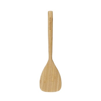 drewniana szpatuła do smażenia, drewniana łopatka do smażenia, łopatka kuchenna bambusowa, KitchenAid łopatka, KitchenAid CLASSIC Bamboo KQG601OHBBE