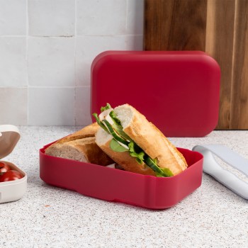 lunch box, pojemnik na kanapki, lunchbox certyfikat do kontaktu z żywnością, lunchbox do szkoły, lunchbox do pracy, Amuse A-000438