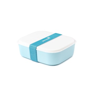 lunchbox 3 w 1, pojemnik na posiłek do pracy, niebieski lunchbox, lunchbox BPA Free, lunchbox z pojemnikiem na sos, Amuse Lunchbox A-000111