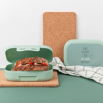 lunchbox z trzciny cukrowej, lunchbox ekologiczny, lunchbox Amuse BIO, Amuse A-000320, pojemnik na kanapki, pojemnik na przekąskę, lunchbox z bioplastiku, kanapnik