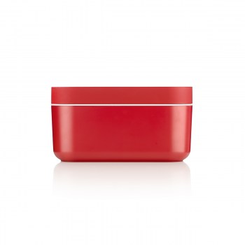 Foremka do lodu i pudełko ICE BOX - czerwone / Lekue