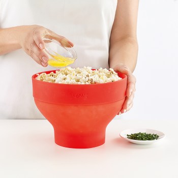 Naczynie do domowego popcornu / Lekue