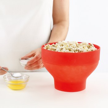 Naczynie do domowego popcornu / Lekue
