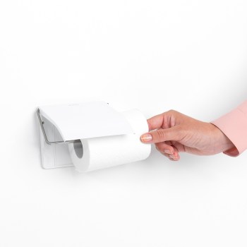 Uchwyt do papieru toaletowego RENEW - WHITE / Brabantia