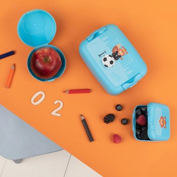 lunchbox Amuse, lunchbox wiewiórka, Amuse A-000275, lunchbox BPA free, pojemnik na kanapki dla dzieci,
