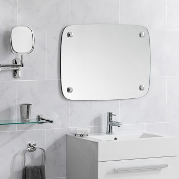 lustro, lustro łazienkowe, lustro do makijażu, eleganckie lustro, luksusowa łazienka, lustro do łazienki, ekskluzywna marka, Robert Welch, dystrybutor Robert Welch, lustro Burford, mirror Burford