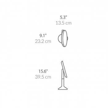 Lustro sensorowe TRIO - 20 cm / simplehuman